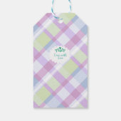 スウィートドリームネスティングバードベビー ギフトタグ (裏面)