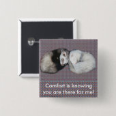 スウィートドリームフェレーツボタン 缶バッジ (正面&裏面)