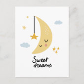 スウィートドリームムムーン&スターズ ポストカード (正面)