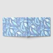 スウィートドリーム - ライトブルーの水彩の羽根 : ゲストブック (全面)