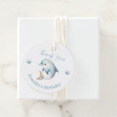 スウィートドルフィン誕生日サンキューメッセージカード フェイバータグ (インサイチュ)