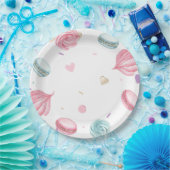 スウィートドーナツかわいいカラフル ペーパープレート (パーティー)