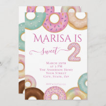 スウィートドーナツ誕生日 | キッカラフルトパーティー-