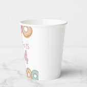 スウィートドーナツ誕生日 | キッカラフルトパーティー- 紙コップ (左)