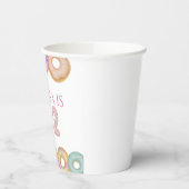 スウィートドーナツ誕生日 | キッカラフルトパーティー- 紙コップ (左)