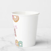 スウィートドーナツ誕生日 | キッカラフルトパーティー- 紙コップ (左)