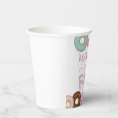 スウィートドーナツ誕生日 | キッカラフルトパーティー- 紙コップ (右)