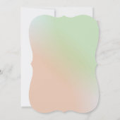 スウィートドーナツ誕生日 招待状 (裏面)