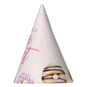 スウィートドーナツ2回目の誕生日 パーティーハット (右)