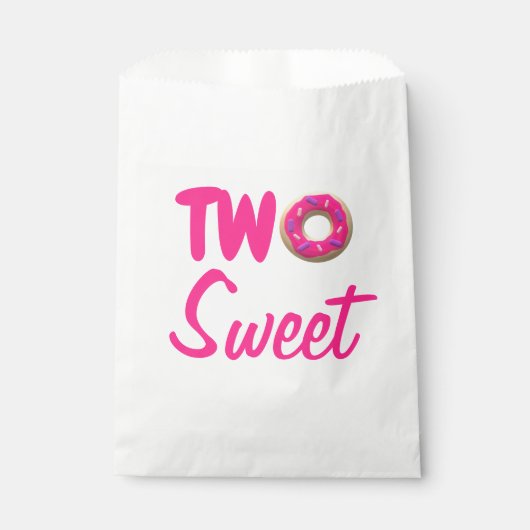 スウィートドーナツ2回目の誕生日 フェイバーバッグ (正面)