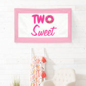 スウィートドーナツ2回目の誕生日 横断幕 (インサイチュ)