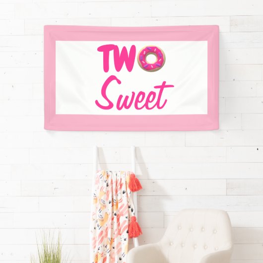 スウィートドーナツ2回目の誕生日 横断幕 (インサイチュ)