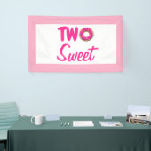 スウィートドーナツ2回目の誕生日 横断幕 (トレードショー)