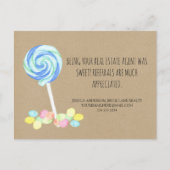 スウィートド実在ロテート紹介農業 ポストカード (正面)