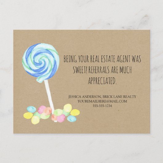 スウィートド実在ロテート紹介農業 ポストカード (正面)