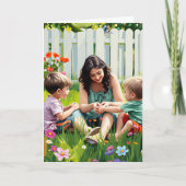 スウィートハッピーマザーズデイ | ママと子供 カード (正面)