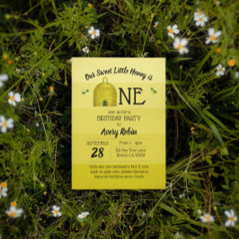 スウィートハニーズワンファースト誕生日 招待状