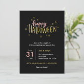 スウィートハローウィンパーティ招待状 招待状 (スタンド正面)