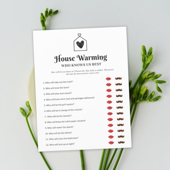 スウィートハートハウスウォーミングゲーム (Sweet Heart House Warming Party Game)