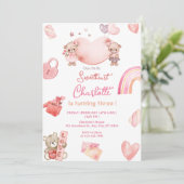 スウィートハートバレンタインバースデーパーティー 招待状 (スタンド正面)