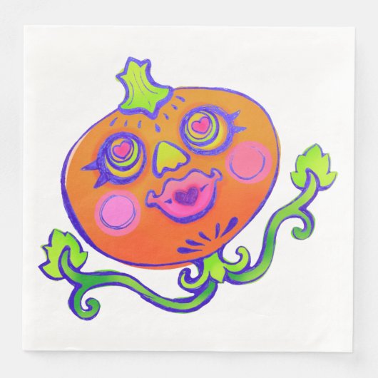 スウィートハートパンプキンハロウィンデコール (正面)