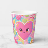 スウィートハートビーブズキュート紙カップ 紙コップ (裏面)