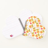 スウィートハートベアの保育園パターン ノートブック (内部)