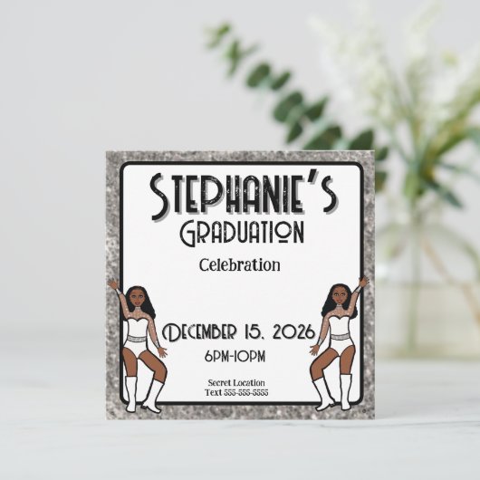 スウィートハート・ホワイト・シルバーダンサー: #1 招待状 (スタンド正面)