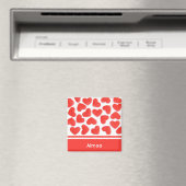 スウィートハート「名前」冷蔵庫用マグネット マグネット (インサイチュ (食洗機))