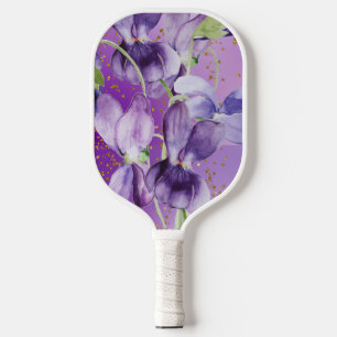 スウィートバイオリーブパープルフローラ ピックルボールラケット