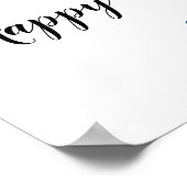 スウィートバイオレットフローラ母の日 ポスター (角)