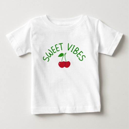 スウィートバイブス ベビーTシャツ (正面)
