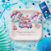 スウィートバジェットキャンディーレーンキッド誕生日 ペーパープレート (パーティー)