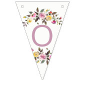 スウィートバラウォーター色フローラ結婚ズフォーエバー バンティングフラッグ (第3の旗)