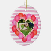 スウィートバレンタインの夢/写真テンプレート セラミックオーナメント (右)