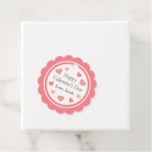 スウィートバレンタインアーガイルハートダークピンク フェイバータグ (インサイチュ)