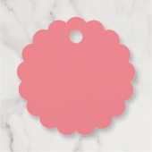 スウィートバレンタインアーガイルハートダークピンク フェイバータグ (裏面)