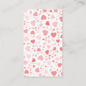 スウィートバレンタインデーベビーブックベビー エンクロージャーカード (裏面)