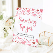 スウィートバレンタイン子育てティップジャーアドバイス 台座サイン