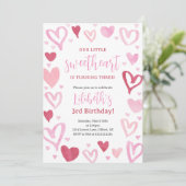 スウィートバレンタイン2月バースデーパーティー 招待状 (スタンド正面)