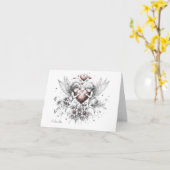 スウィートバレンタイン カード (黄色い花)