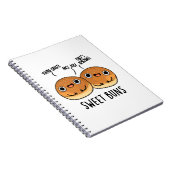 スウィートバンおもしろいスベーキングプン ノートブック (右側)