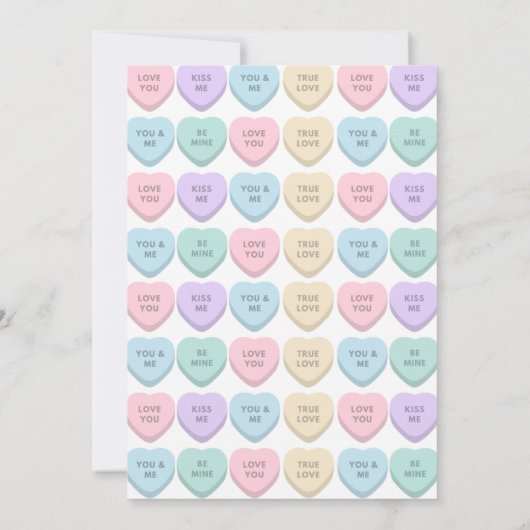 スウィートバースデーパーティーの招待招待状 招待状 (裏面)