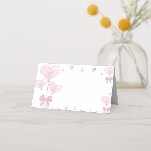 スウィートバースデーパーティーフードテント座席表 プレイスカード (裏面)