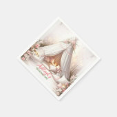 スウィートパジャマガーリーパーティースレポバー誕生日 スタンダードカクテルナプキン (角)