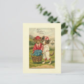 スウィートパップ最高の誕生日ウィッシュ ポストカード (スタンド正面)