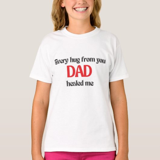 スウィートパパ引用文ガールズTシャツ Tシャツ (正面)