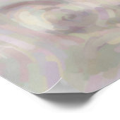 スウィートパンダ顔カウアートフォトアートプリント ポスター (角)