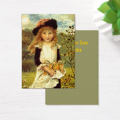 スウィートビクトリアンスタイルギフトラベルザダフォディルガール (デスク)