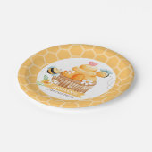 スウィートビー誕生日クラシック紙プレート ペーパープレート (アングル)